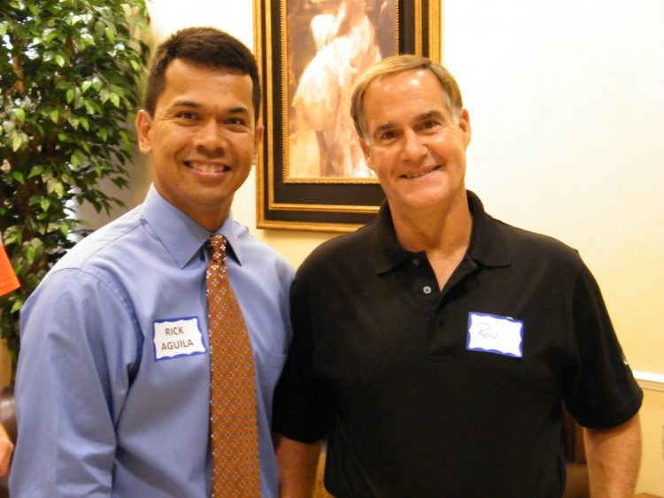 Dr. Aguila at Grand Opening Celebration on September 16, 2010