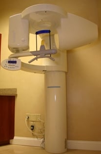 Sirona Galileos Cone Beam CT scanner to view 3D images of patients jaws