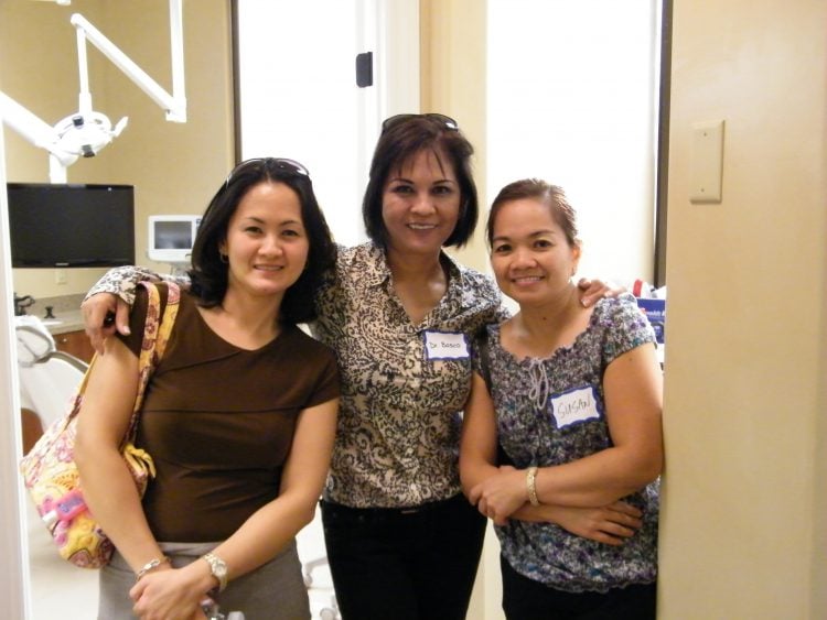 Staff of Dr. Aguila at Grand Opening Celebration on September 16, 2010