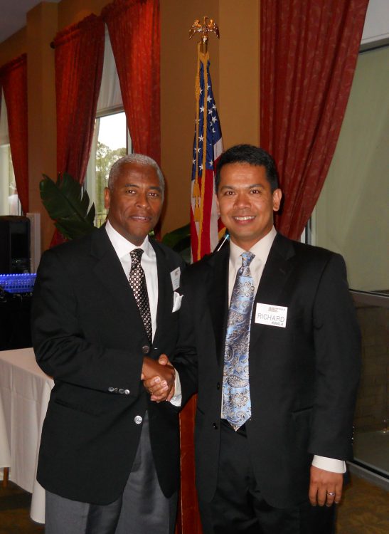 Richard E. Aguila, DDS with Dr. Cecil White Jr.